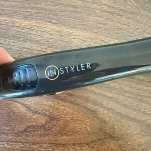 InStyler Rotating Iron Hair Straightener Curler Black IS2.1-1001-19 120V 40W
